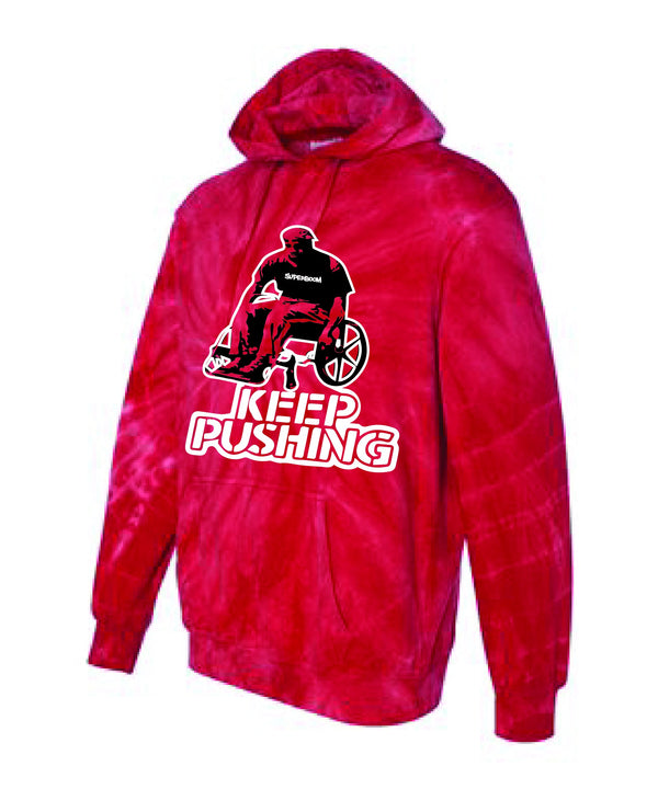 Red Passion Keep Pushing Hoodie